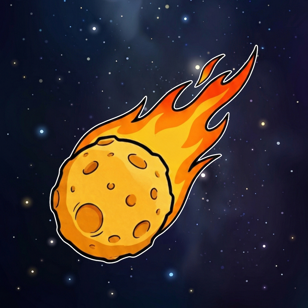 Cheese Asteroid Eater Icon